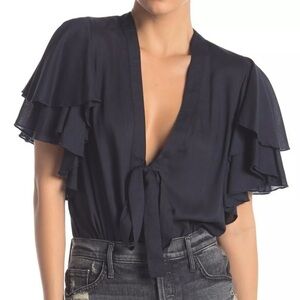 NWOT - Free People Sheer Bodysuit